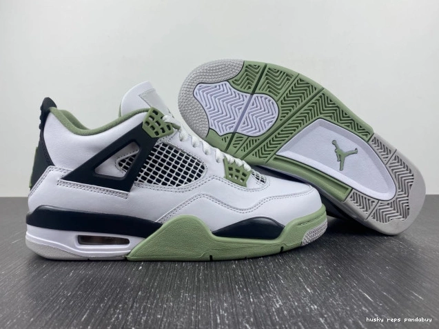 Rep Husky Seafoam Air 4 Jordan AQ9129-103 WMNS 0708